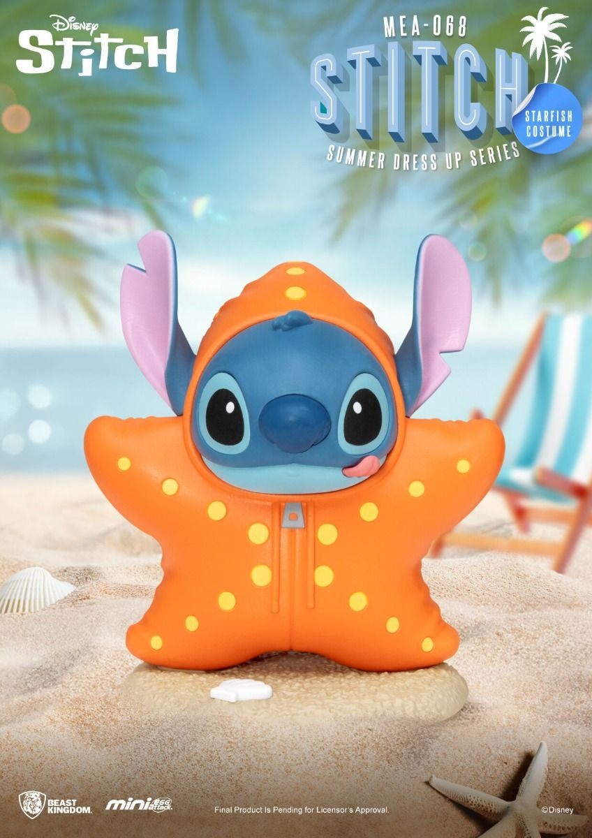 Mini-Figuras Stitch “Summer Dress Up” Mini Egg Attack