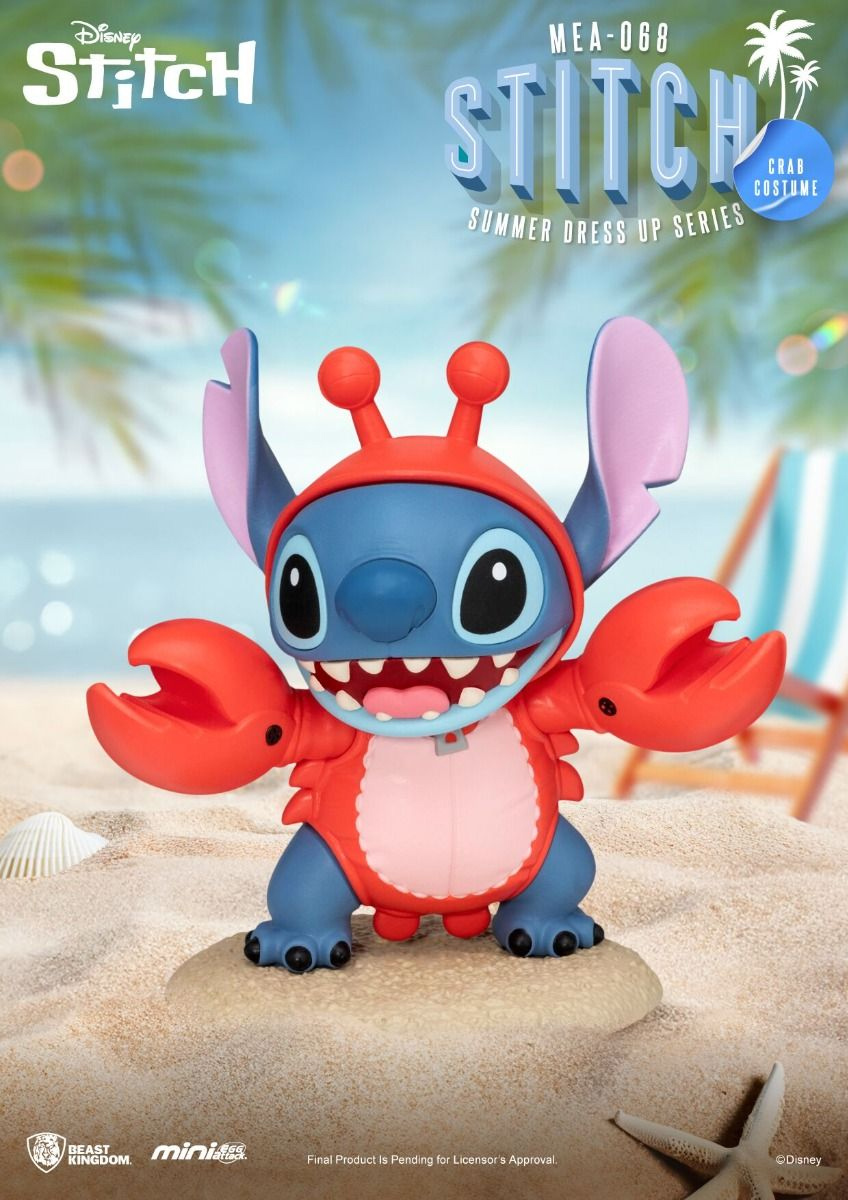 Mini-Figuras Stitch “Summer Dress Up” Mini Egg Attack