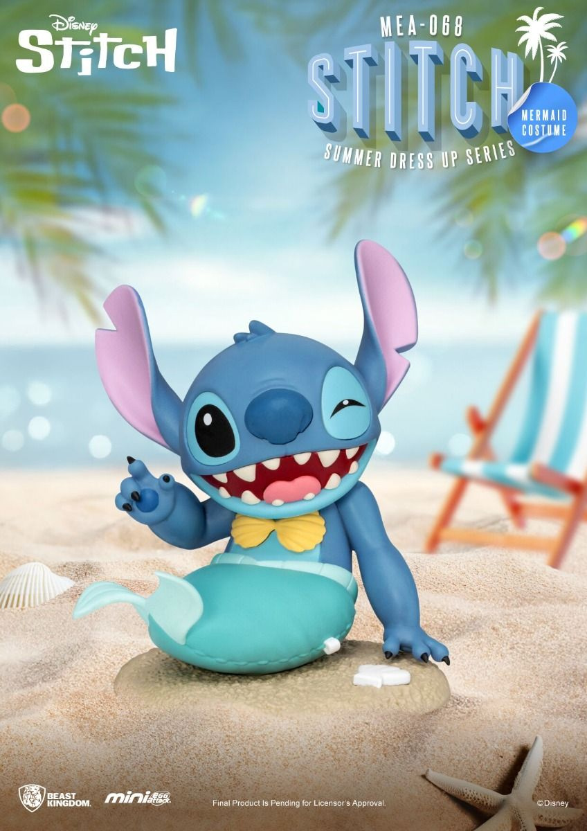 Mini-Figuras Stitch “Summer Dress Up” Mini Egg Attack