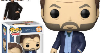 Boneco Pop! Dr. Gregory House (Hugh Laurie) da Série de Televisão House, M.D.