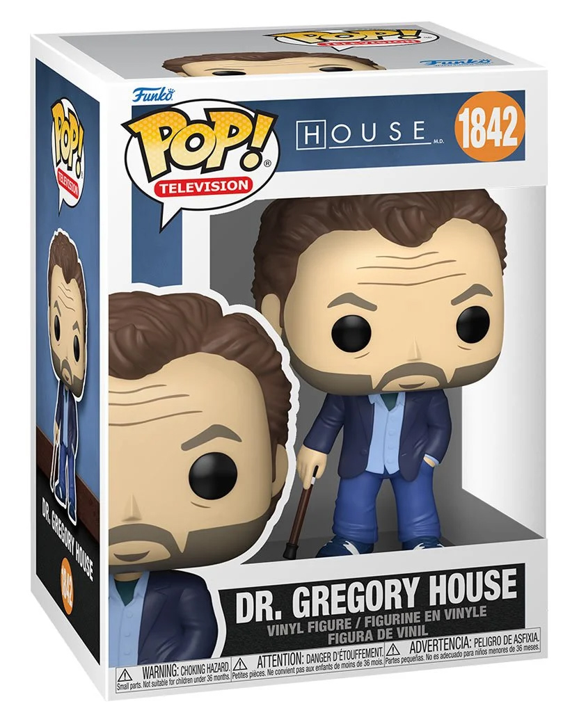 Pop doll! Dr. Gregory House (Hugh Laurie) from the Television Series House, MD