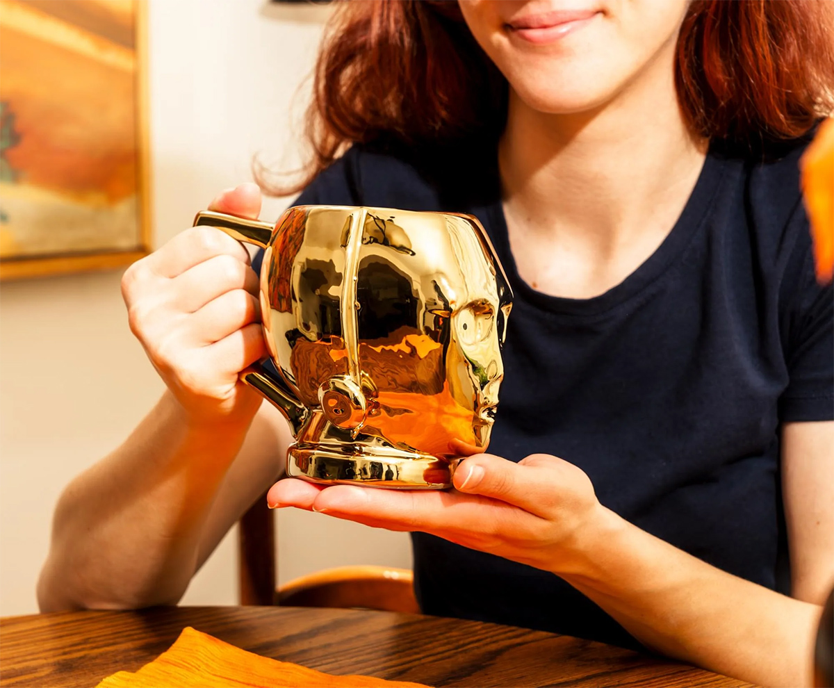 Star Wars C-3po Metallic 3D Mug