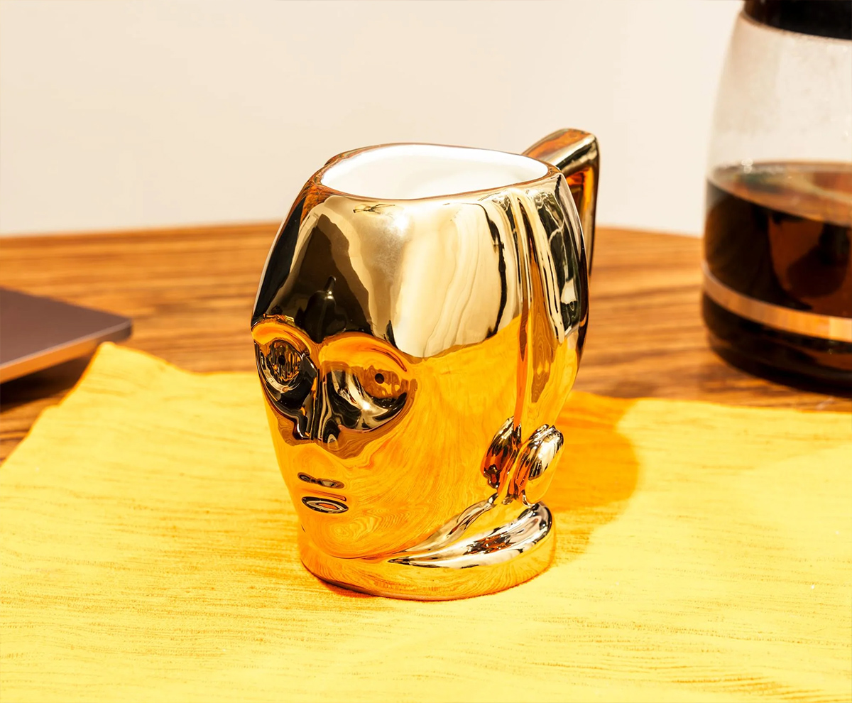 Star Wars C-3po Metallic 3D Mug