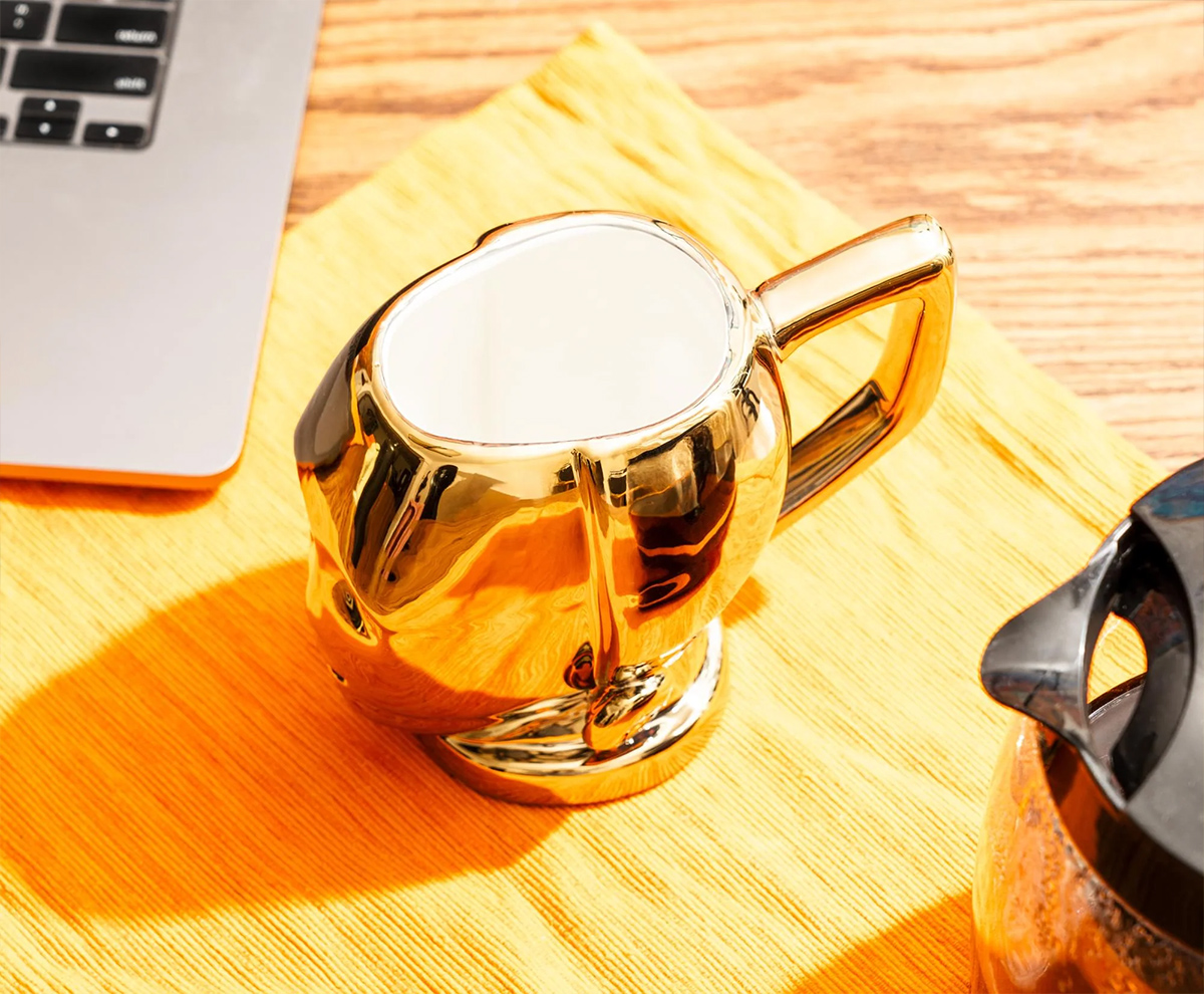 Star Wars C-3po Metallic 3D Mug