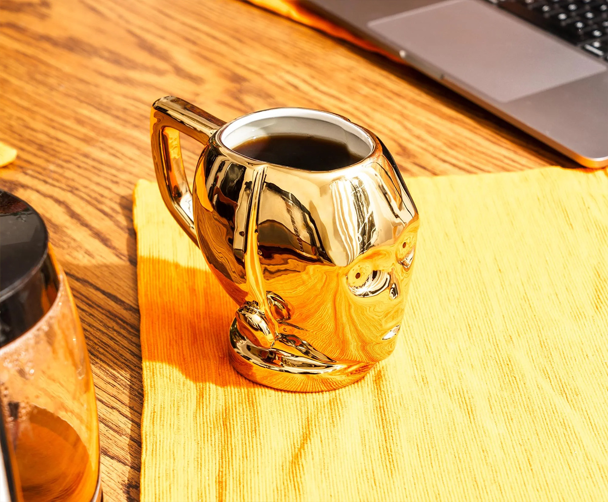 Star Wars C-3po Metallic 3D Mug