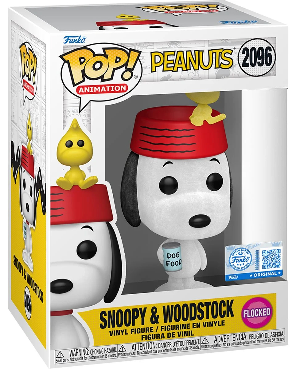 Bonecos Pop! Peanuts: Snoopy & Woodstock, Lucy, Schroeder, Franklin e Chiqueirinho