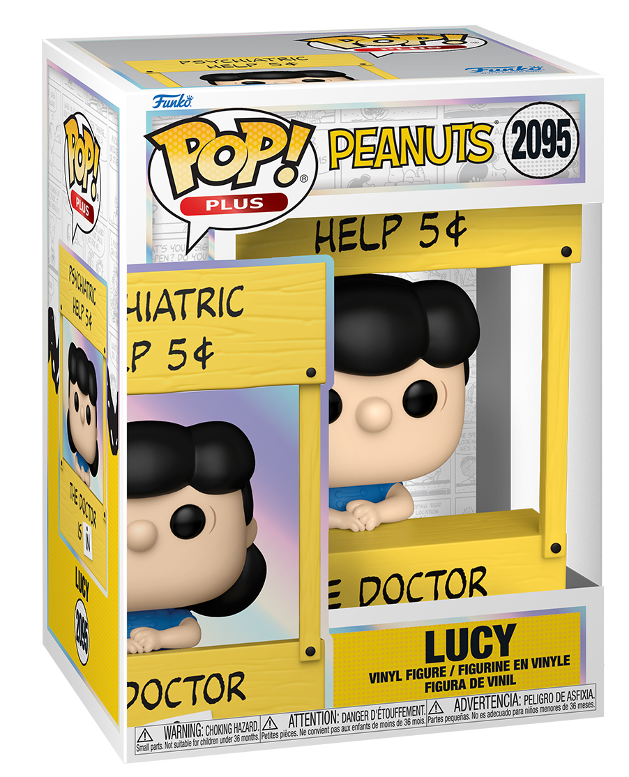 Bonecos Pop! Peanuts: Snoopy & Woodstock, Lucy, Schroeder, Franklin e Chiqueirinho