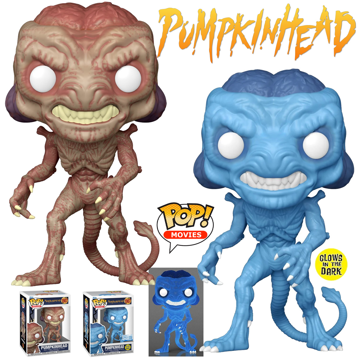 Bonecos Pop! do Filme Pumpkinhead de Stan Winston (1988)