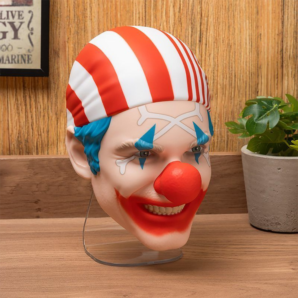Luminária Buggy, o Palhaço 3D Mask Light de One Piece