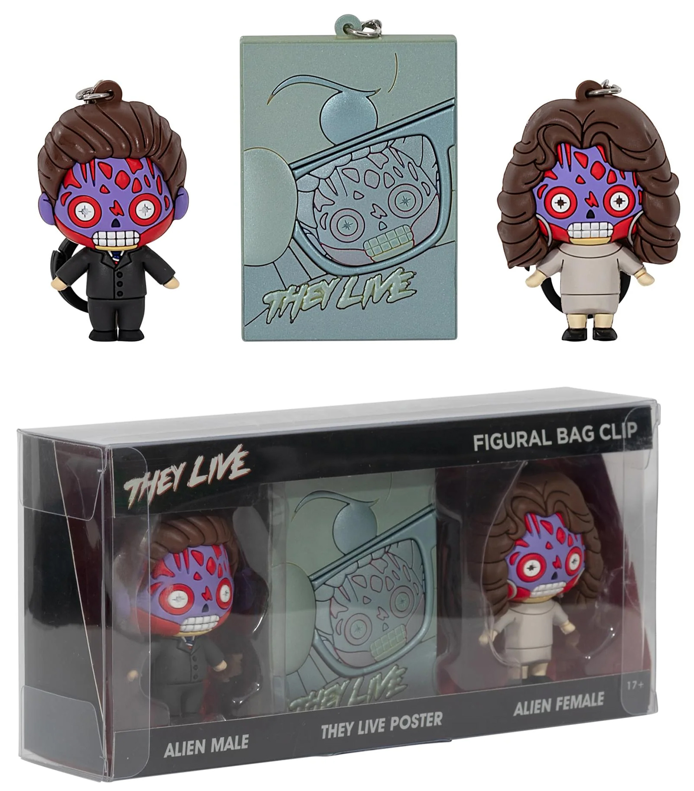 Chaveiros do Filme Eles Vivem (They Live) de John Carpenter
