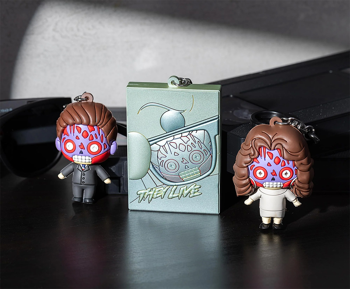 Chaveiros do Filme Eles Vivem (They Live) de John Carpenter