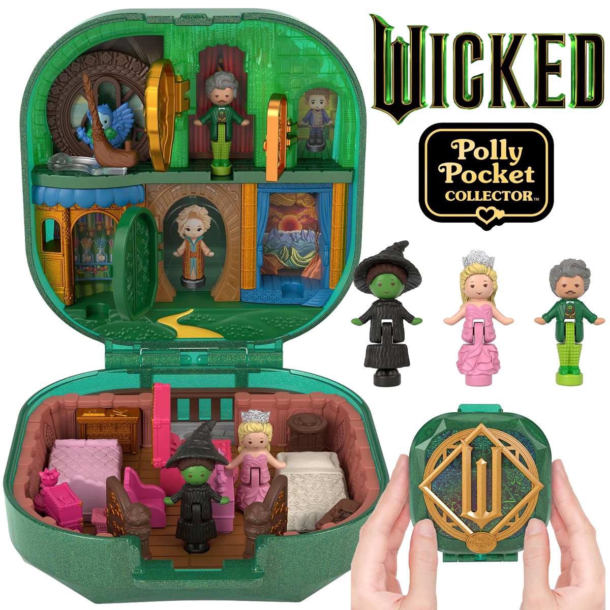 Playset Wicked: Para Sempre Polly Pocket Compact