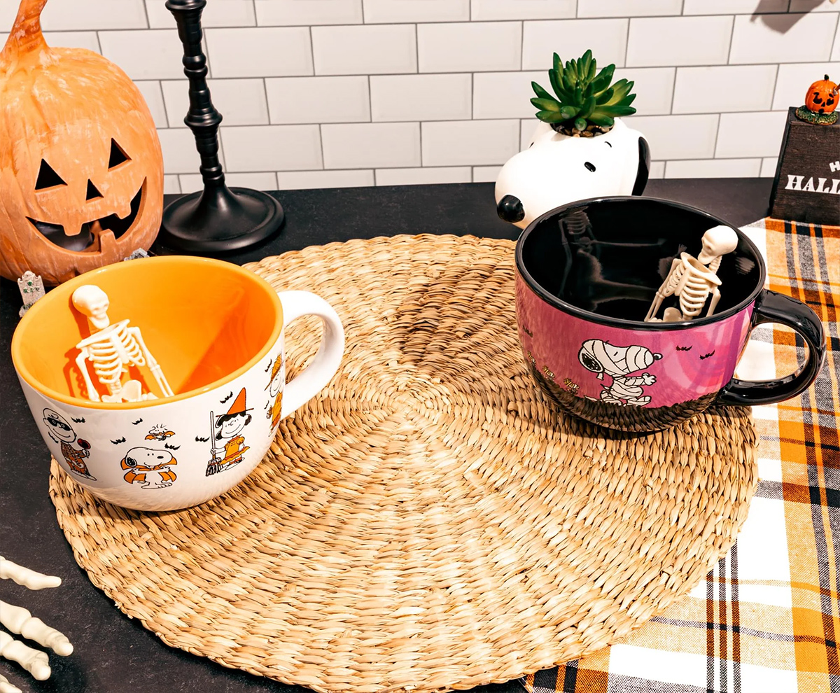 Canecas de Sopa Peanuts Halloween