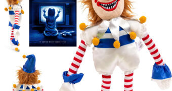 Horripilante Palhaço de Pano do Filme Poltergeist de Tobe Hooper e Steven Spielberg