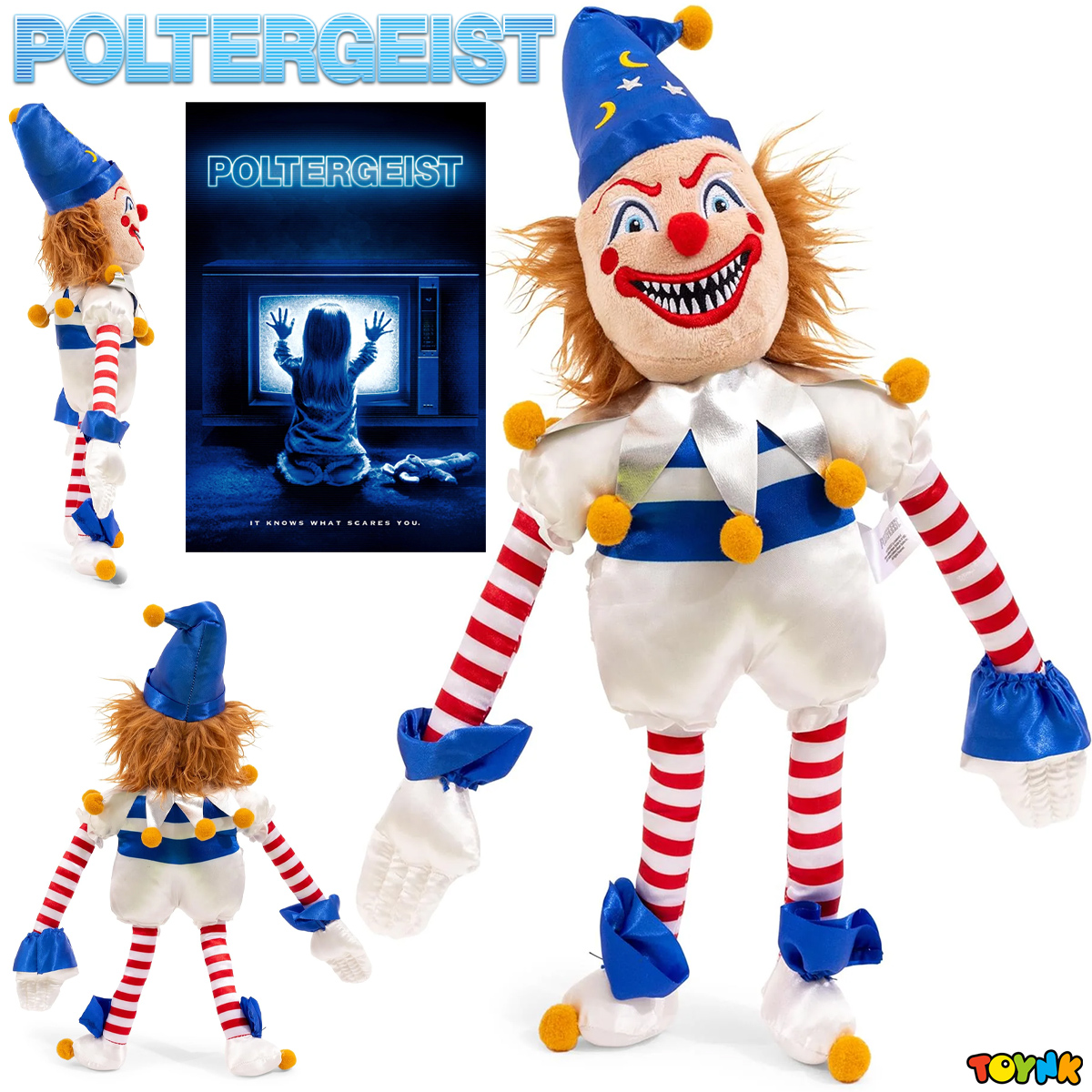 Horripilante Palhaço de Pano do Filme Poltergeist