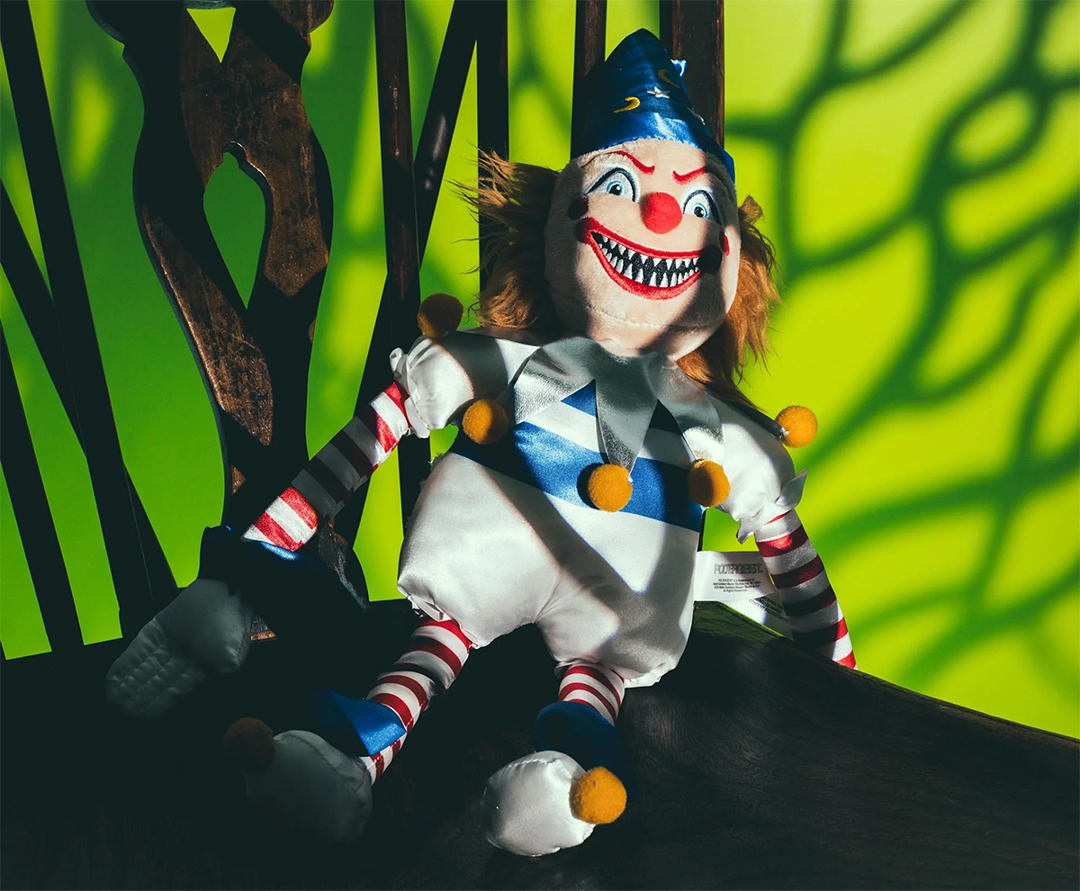 Horripilante Palhaço de Pano do Filme Poltergeist