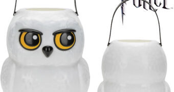 Balde de Balas Coruja-das-Neves Edwiges (Hedwig) de Harry Potter (Halloween)