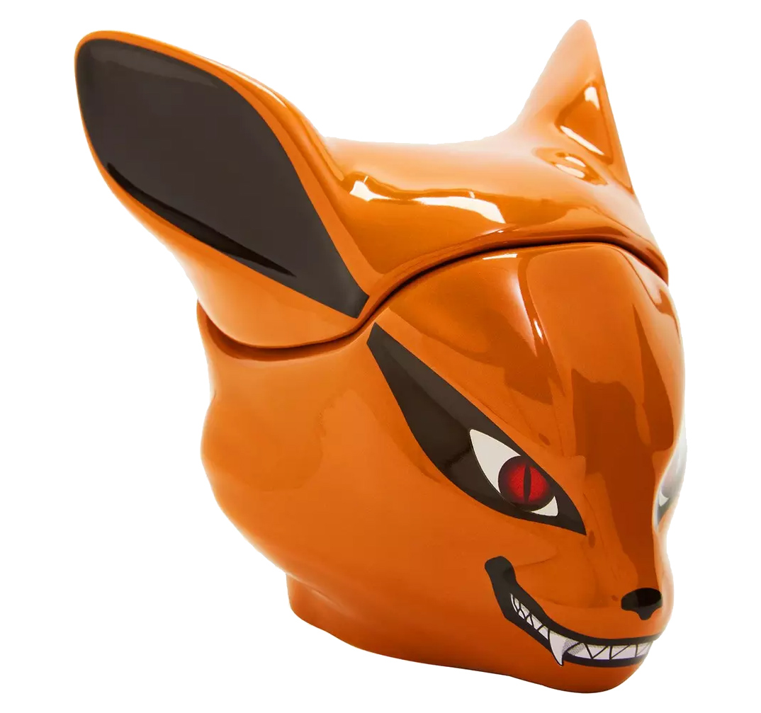 Caneca 3D Kurama, a Raposa de Nove Caudas do Anime Naruto Shippuden