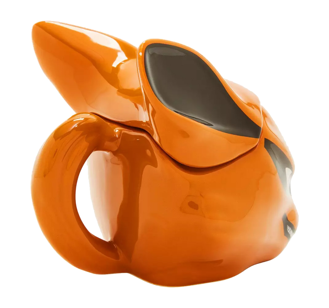 Caneca 3D Kurama, a Raposa de Nove Caudas do Anime Naruto Shippuden