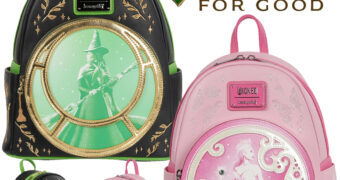 Mini-Mochilas Wicked: Elphaba, a Bruxa Má e Glinda, a Bruxa Boa