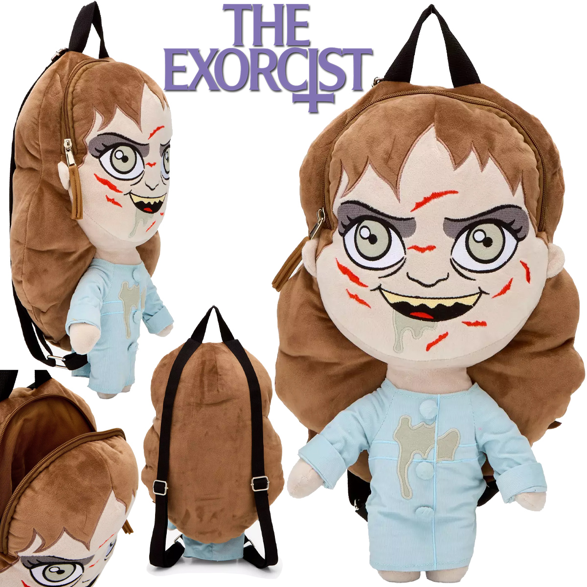 Mochila de Pelúcia Regan MacNeil de O Exorcista