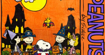 Cobertor de Lance Peanuts Halloween e a Grande Abóbora