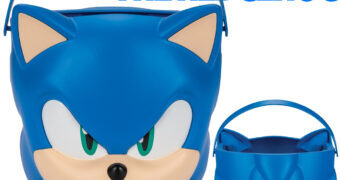 Balde de Balas Sonic the Hedgehog para Gostosuras de Halloween