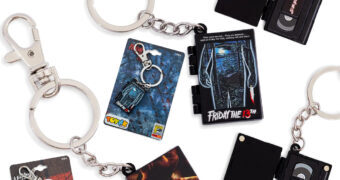 Chaveiros Fitas de Videocassetes VHS de Sexta-Feira 13 e A Hora do Pesadelo