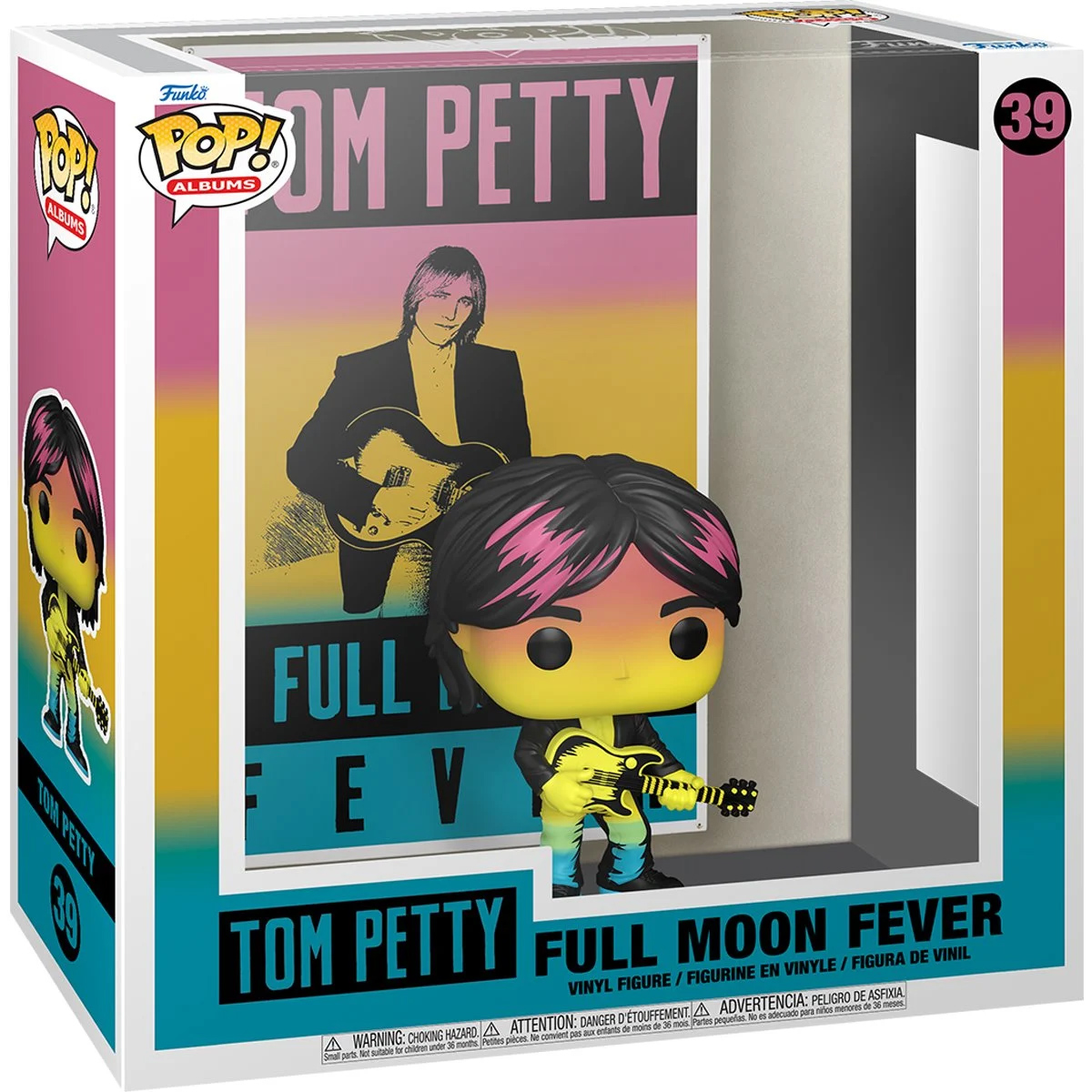 Tom Petty Chapeleiro Maluco Pop! Rocks e Tom Petty “Full Moon Fever” Pop! Albums