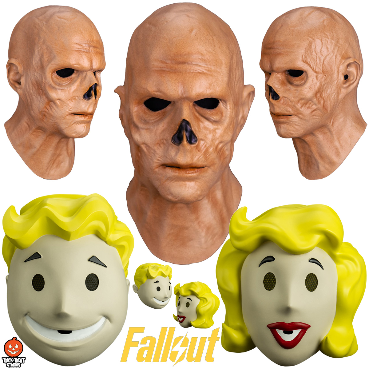 Máscaras de Halloween da Série de Televisão Fallout