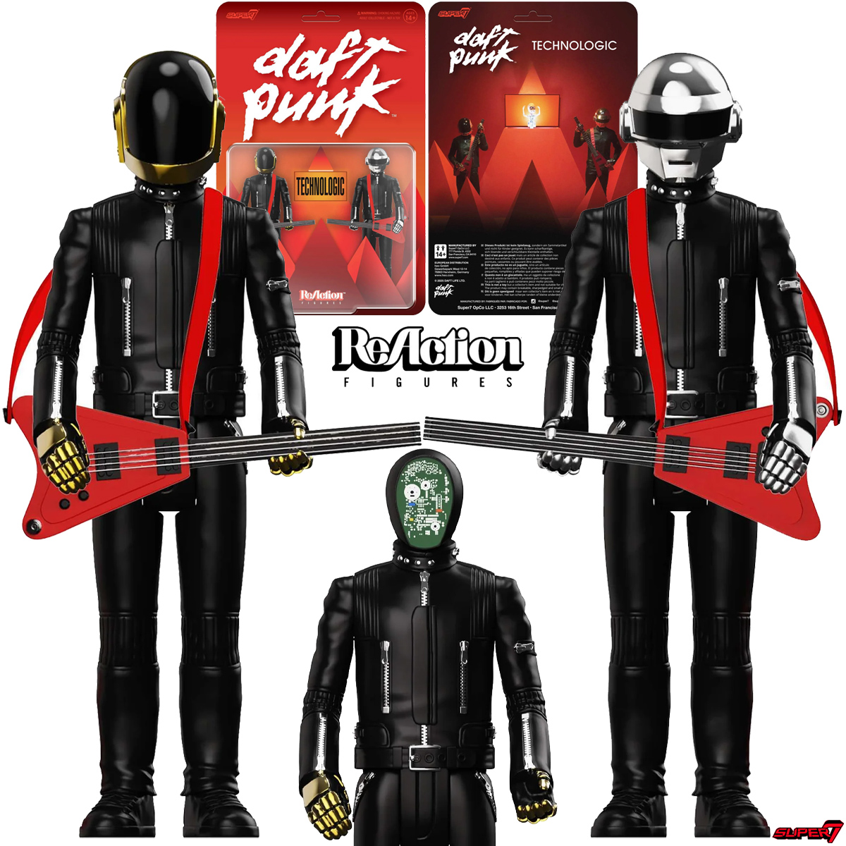 Action Figures Daft Punk ReAction “Human After All” (Technologic)