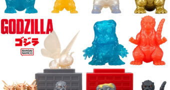 Coleção Mini Godzilla Blind-Box com 11 Kaijus (Bandai)