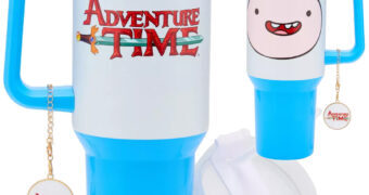 Caneca de Viagem Finn Hora de Aventura (Aço Inoxidável)