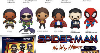 Chaveiros Homem-Aranha: Sem Volta para Casa 3D Figural Bag Clips (Blind-Bag)