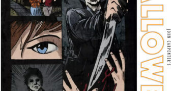 Cobertor de Lance Halloween – A Noite do Terror com Michael Myers em Estilo Mangá