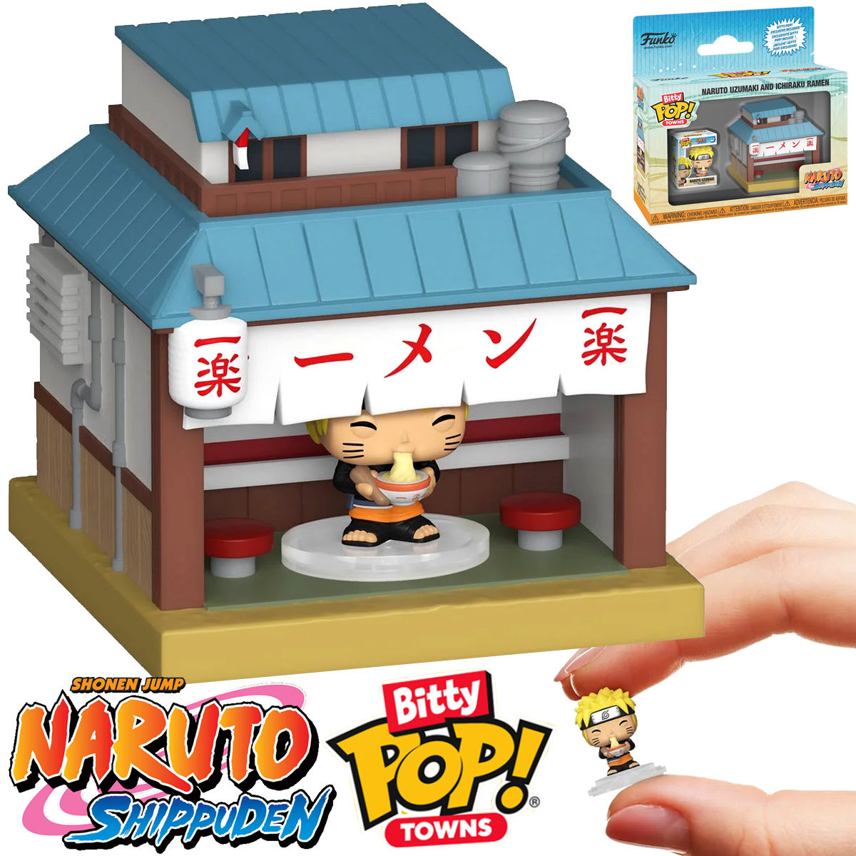 Micro Set Bitty Pop! Town Naruto no Restaurante Ramen Ichiraku