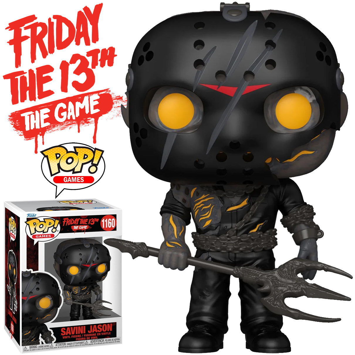 Boneco Pop! Savini Jason Voorhees do Jogo Friday the 13th: The Game
