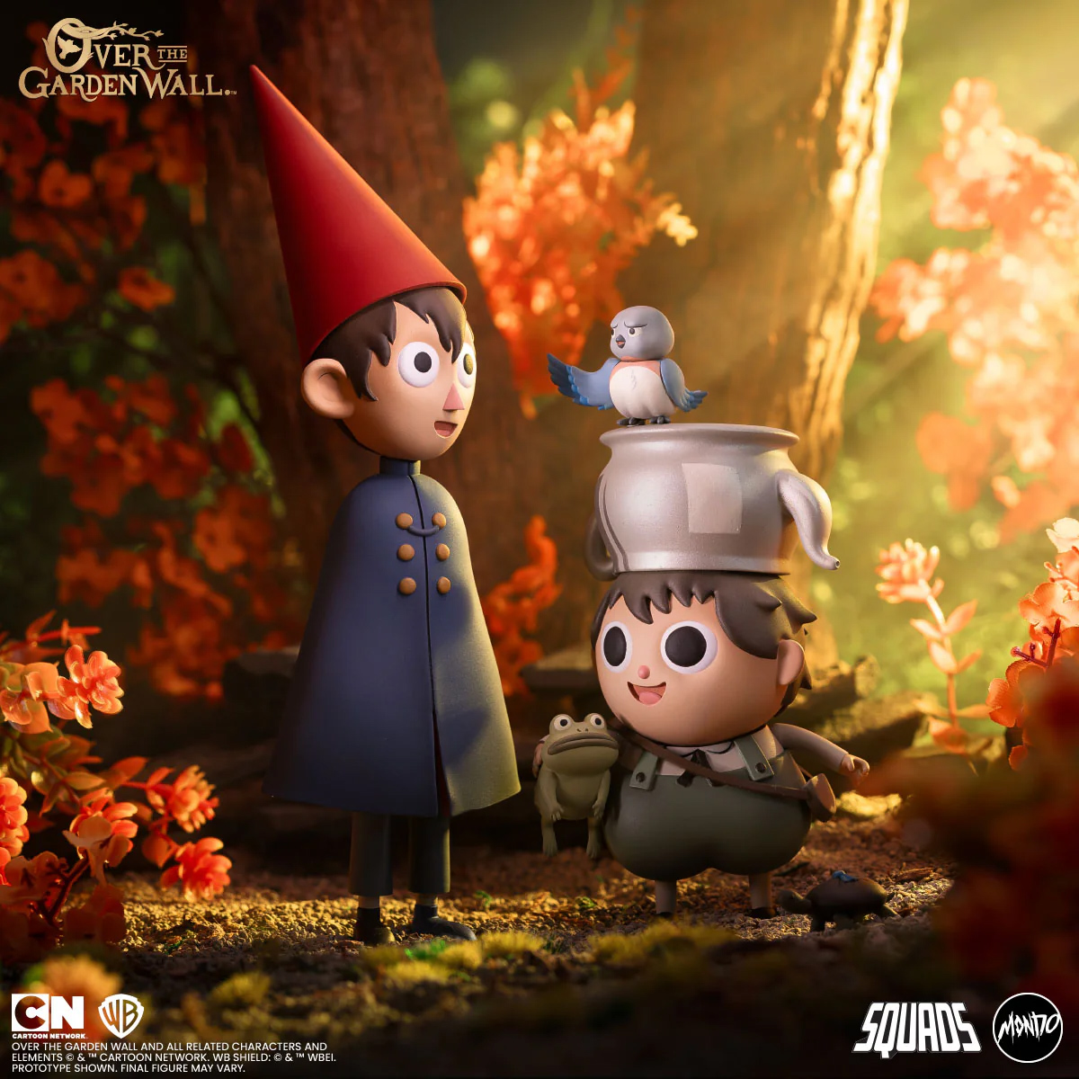 Action Figures da Minissérie Animada O Segredo Além do Jardim (Over the Garden Wall)
