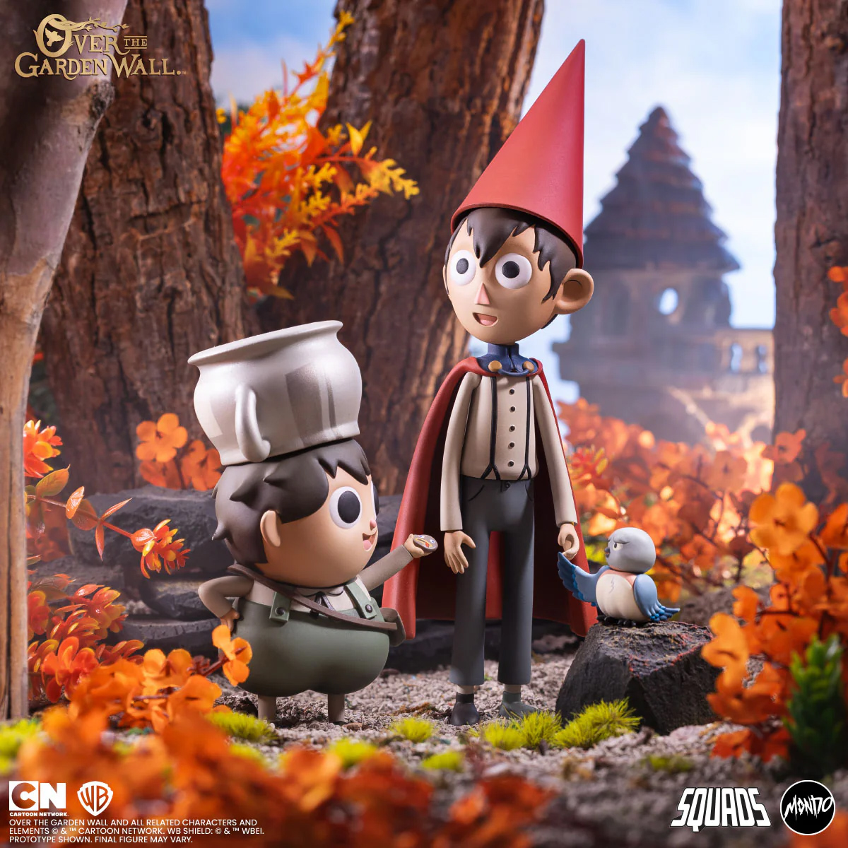 Action Figures da Minissérie Animada O Segredo Além do Jardim (Over the Garden Wall)