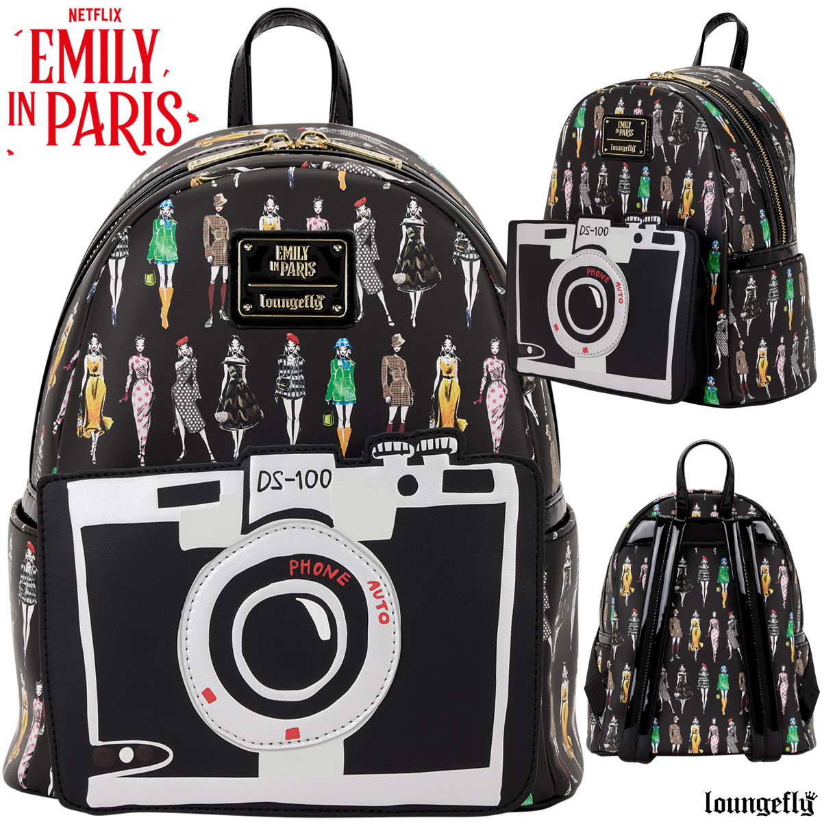 Mini-Mochila da Série Emily in Paris