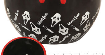 Tigela Ramen Ghostface da Franquia Pânico (Scream) de Wes Craven