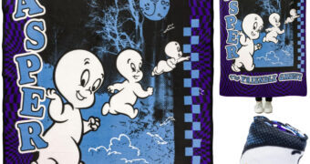 Cobertor de Lance Gasparzinho, o Fantasminha Camarada