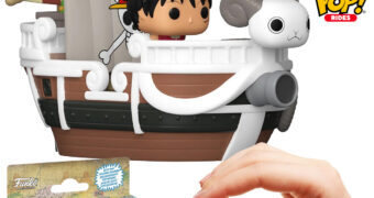 Micro Set Bitty Pop! Rides One Piece: Monkey D. Luffy e Going Merry