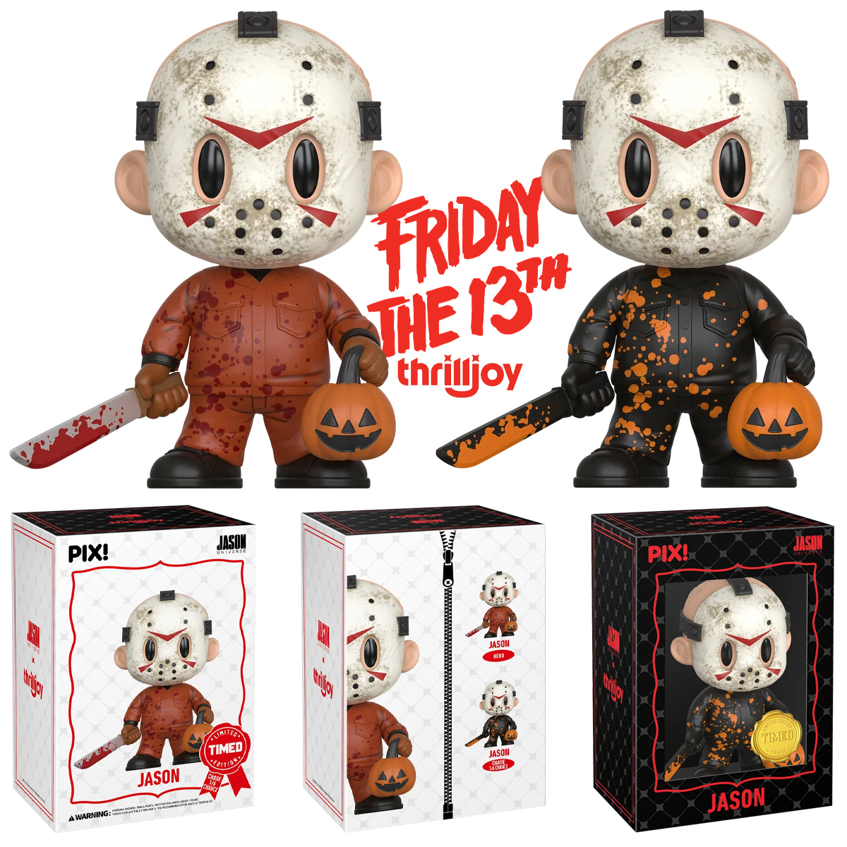 Boneco PIX! Jason Voorhees “Trick or Treat”