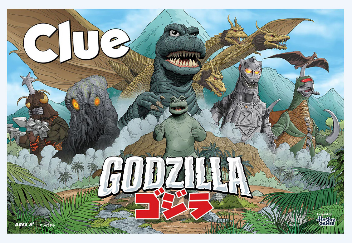 Jogo de Tabuleiro Detetive (Clue) Godzilla: Sequestro de Minilla
