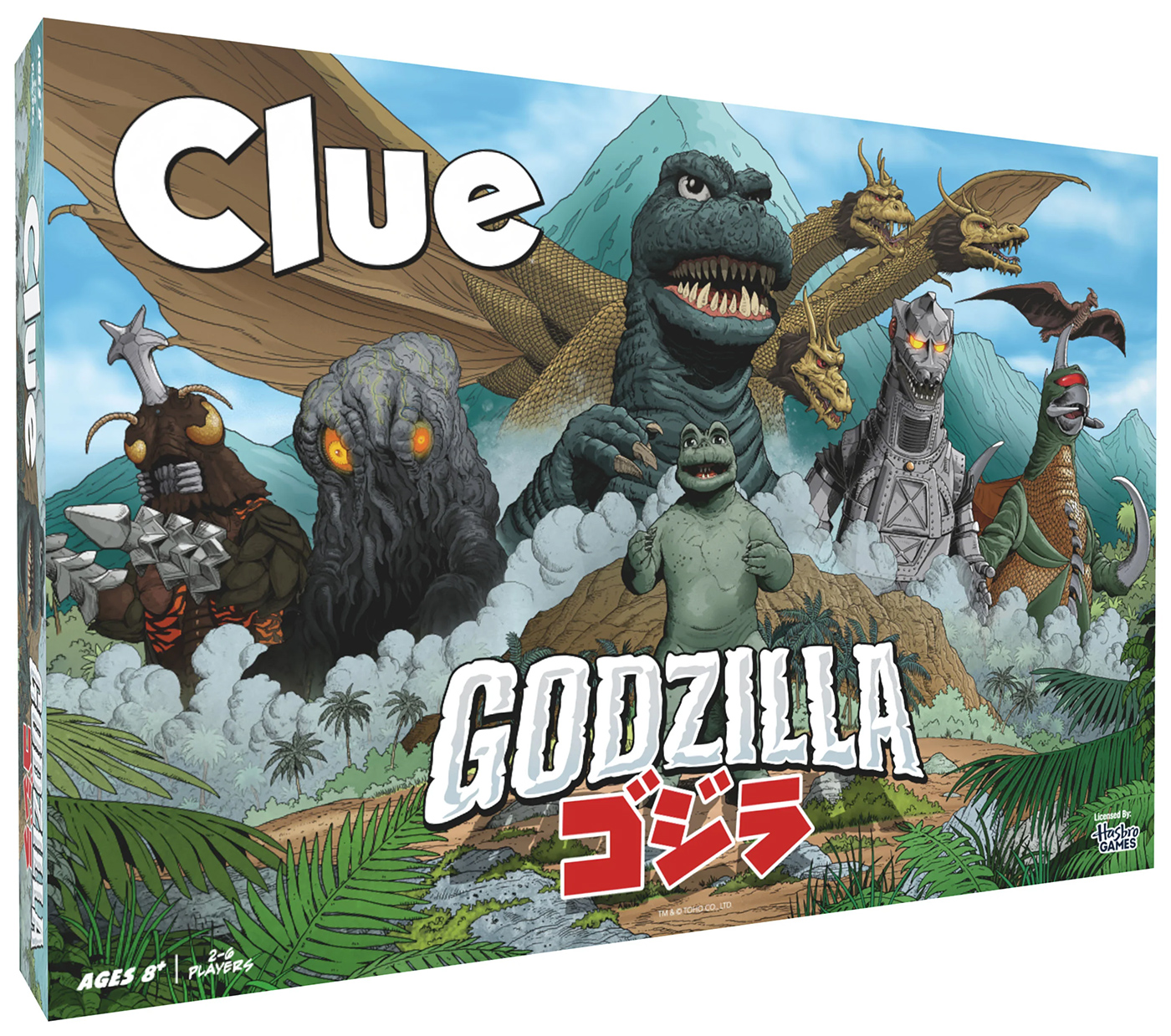Jogo de Tabuleiro Detetive (Clue) Godzilla: Sequestro de Minilla