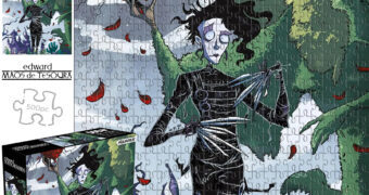 Quebra-Cabeça Edward Mãos de Tesoura de Tim Burton com 500 peças