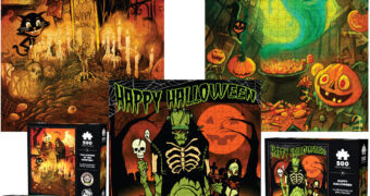 Quebra-Cabeças de Halloween dos Artistas David Hartman e Eric Pigors