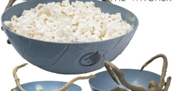 Tigela de Pipoca da Série The Witcher com o Monstro Kikimora