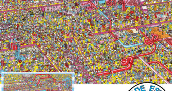 Quebra-Cabeça Onde está Wally? na Fábrica de Bolo com 1.000 peças